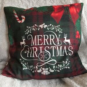 Christmas cushion cover without pillow